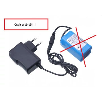 Etetőhajó akkumulátortöltő 230V 1A