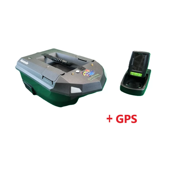 Assassin Future Series 4 GPS etetőhajó halradarral by Manuowell táskával 2 db akkumulátorral