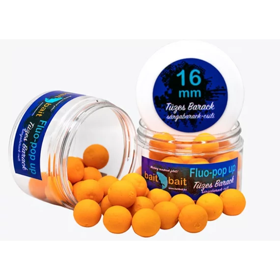 Tüzes barack - Fluo Pop Up Bait Bait 16 mm 50g