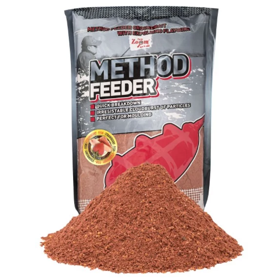 Carp Zoom Method Feeder etetőanyag eper