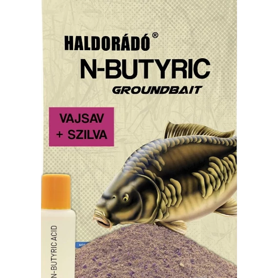 Haldorádó N-Butyric Groundbait etetőanyag vajsav szilva