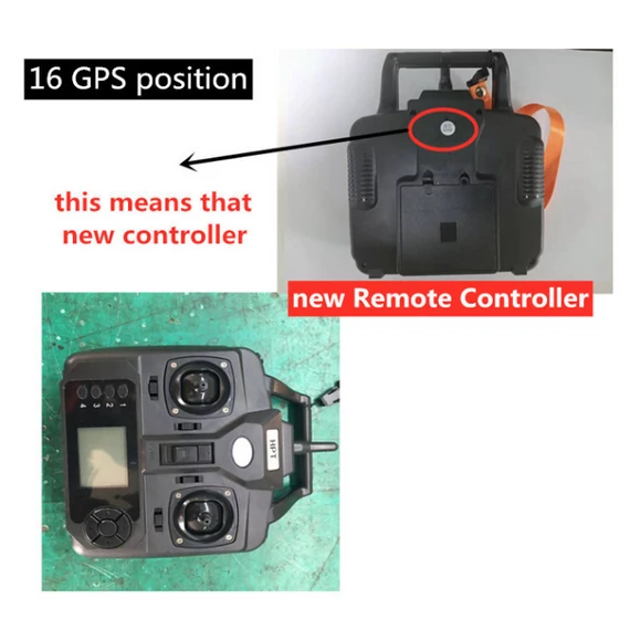 Kétkezes távirányító HPT GPS etetőhajóhoz