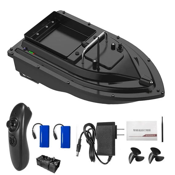 BF16 Black Bait etetőhajó táskával plusz akkumulátorral