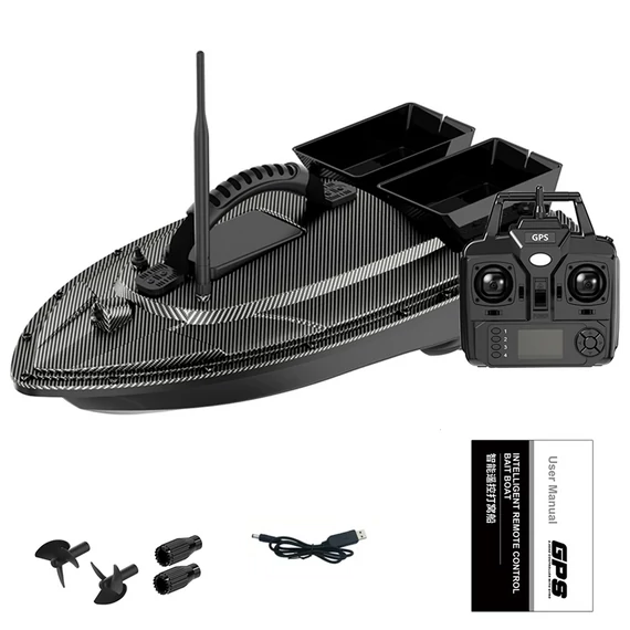 Flytec V070 GPS etetőhajó 18000 mAh akkumulátorral ajándék szivargyújtós töltővel