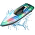 Kép 12/12 - Flytec V555 RC Racing Boat – LED világítással (Kék)