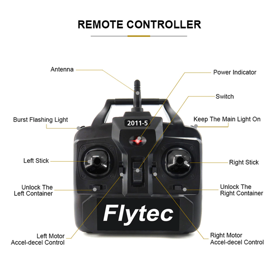 Flytec 2011-5 etetőhajó - Flytec - Baitfishing